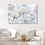 Tableaux Groupe de fleurs blanches