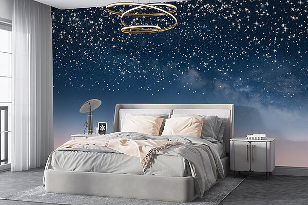Étoiles dans le ciel Papier peint Étoiles dans le ciel