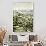 Tableaux Paysage avec des arbres et une maison