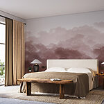 Papier peint Wall murals Smoke from a cloud