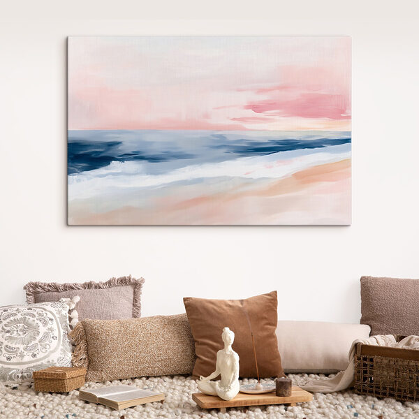Peinture d'une plage Tableaux Peinture d'une plage