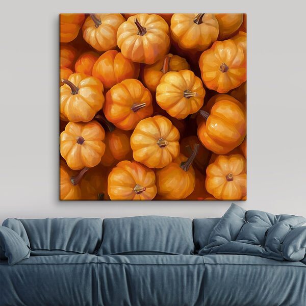 Pile de citrouilles Tableaux Pile de citrouilles