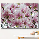 Tableaux Groupe de fleurs roses