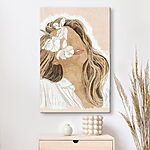 Tableaux Femme avec des fleurs dans les cheveux