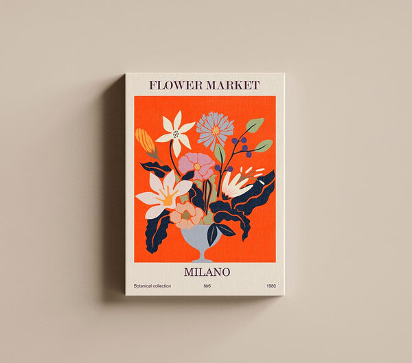 Peinture de fleurs dans un vase Tableaux Peinture de fleurs dans un vase