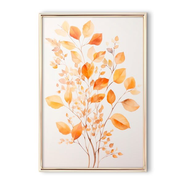Aquarelle de feuilles Tableaux Aquarelle de feuilles