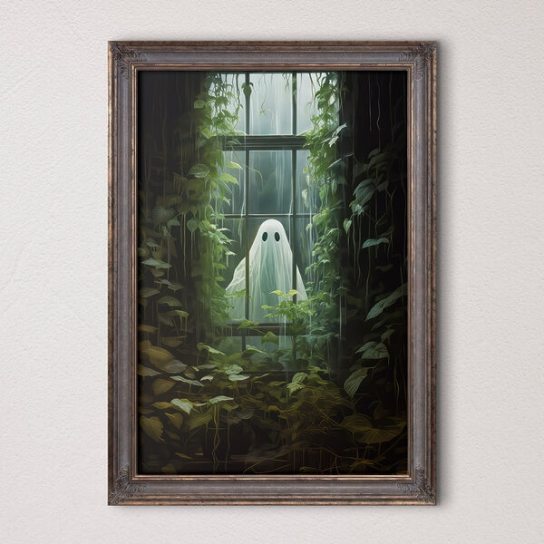 Fantôme dans une fenêtre Tableaux Fantôme dans une fenêtre