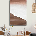 Tableaux Surface blanche et brune