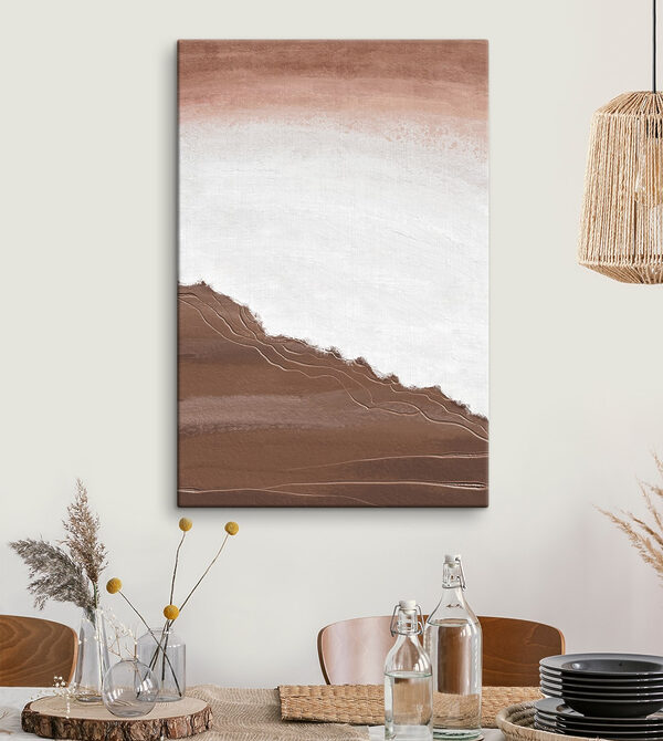 Surface blanche et brune Tableaux Surface blanche et brune