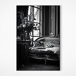 Tableaux Léopard couché sur un canapé