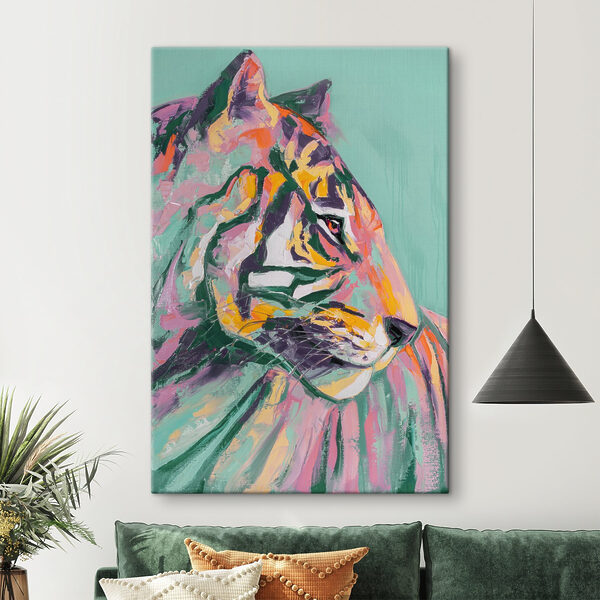 Peinture d'un tigre Tableaux Peinture d'un tigre
