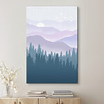 Tableaux Paysage de montagnes et d'arbres