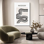 Tableaux Dessin au trait en noir et blanc