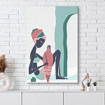 Tableaux Femme assise sur une chaise