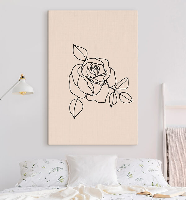 Dessin d'une rose Tableaux Dessin d'une rose