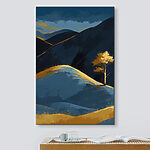 Tableaux Arbre sur une colline