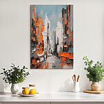 Tableaux Peinture d'une ville