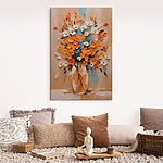 Tableaux Peinture de fleurs dans un vase