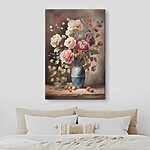 Tableaux Peinture de fleurs dans un vase