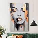 Tableaux Peinture d'un visage de femme