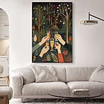 Tableaux Groupe de mains tenant des verres de vin