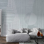 Papier peint Motifs abstraits dans des tons doux