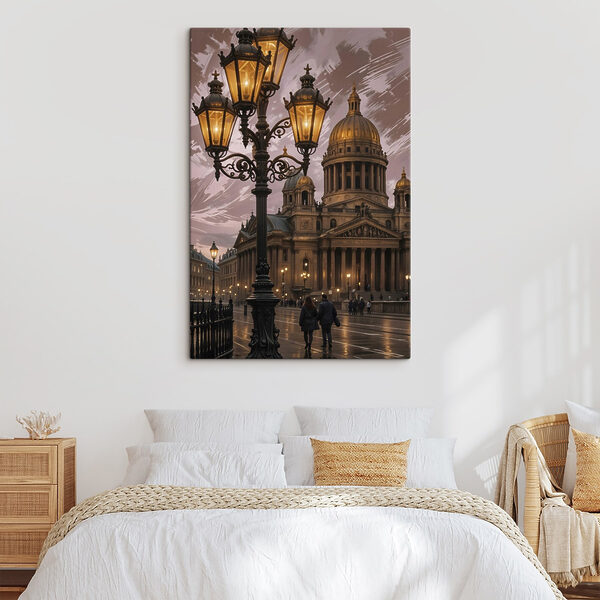 Grand bâtiment avec un dôme et des colonnes Tableaux Grand bâtiment avec un dôme et des colonnes
