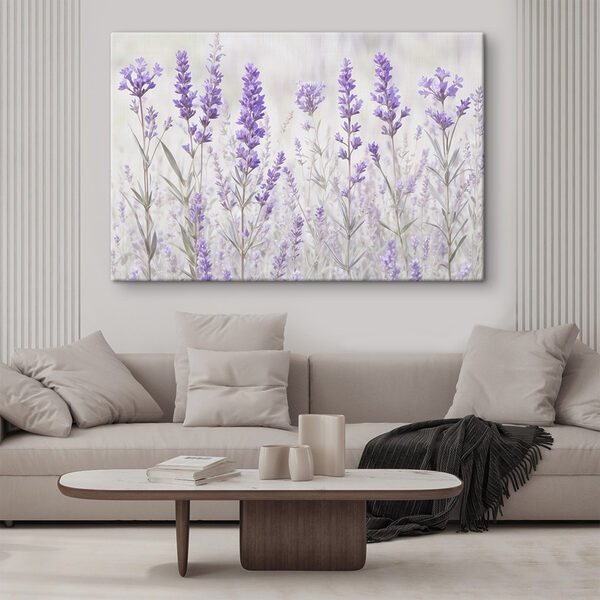 Groupe de fleurs violettes Tableaux Groupe de fleurs violettes