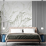 Papier peint Dessin d'oiseaux en vol