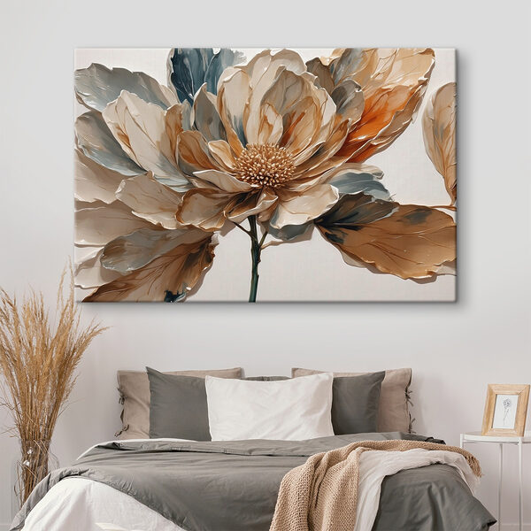 Des fleurs élégantes dans des tons apaisants Tableaux Des fleurs élégantes dans des tons apaisants