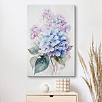 Tableaux Peinture de fleurs sur fond blanc