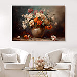 Tableaux Peinture de fleurs dans un vase