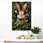 Tableaux Lapin dans les buissons