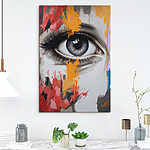 Tableaux Peinture d'un œil de femme