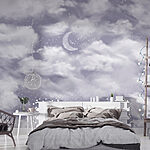 Papier peint La lune dans le ciel