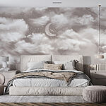 Papier peint La lune dans le ciel