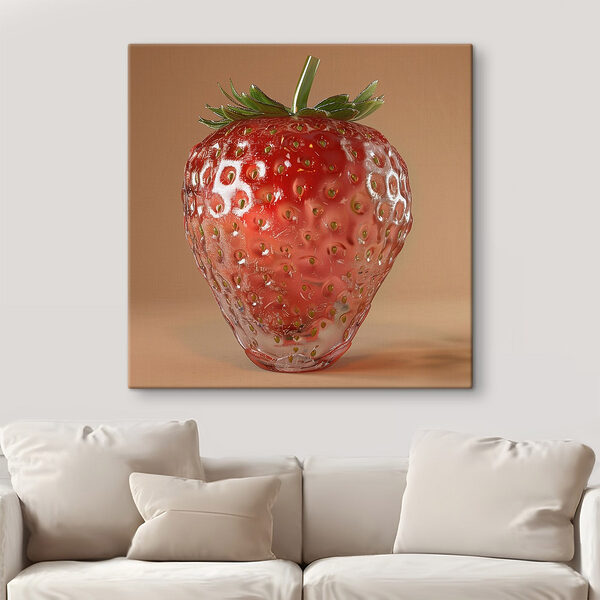Fraise juteuse au design saisissant Tableaux Fraise juteuse au design saisissant