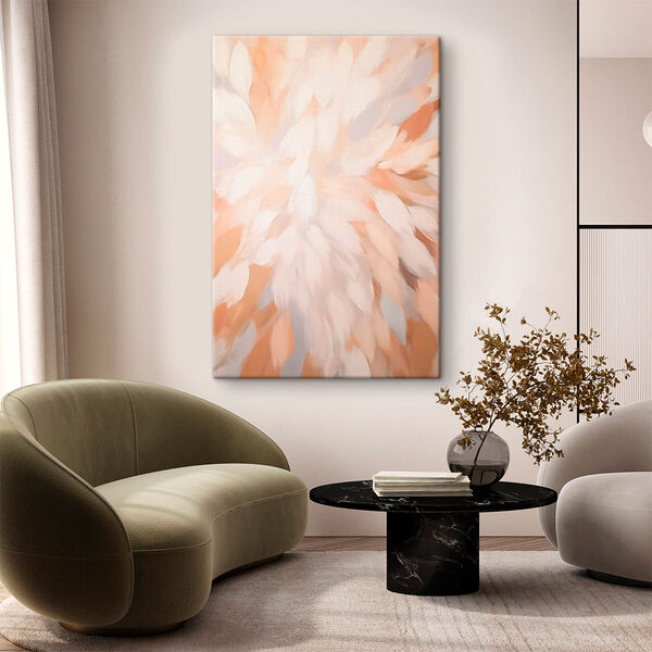 Des pétales tendres dans des teintes douces Tableaux Des pétales tendres dans des teintes douces