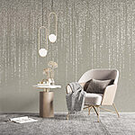 Papier peint Taches blanches sur une surface grise