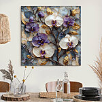 Tableaux Orchidées délicates aux teintes douces