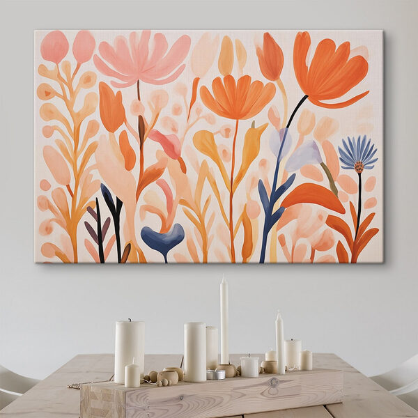 Peinture de fleurs et de feuilles Tableaux Peinture de fleurs et de feuilles