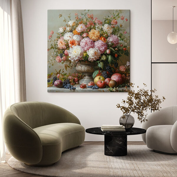 Peinture de fleurs dans un vase Tableaux Peinture de fleurs dans un vase