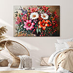 Tableaux Peinture de fleurs dans un vase