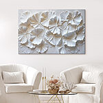 Tableaux Groupe de feuilles blanches