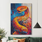 Tableaux Peinture d'un serpent