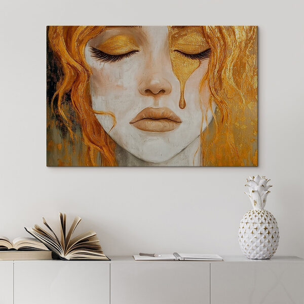 Une beauté éthérée dans des tons doux Tableaux Une beauté éthérée dans des tons doux