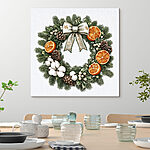 Tableaux Couronne avec oranges et baies