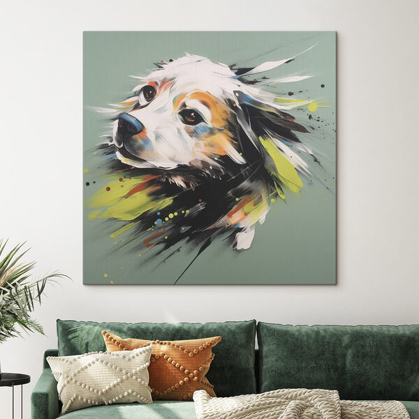 Peinture d'un chien Tableaux Peinture d'un chien