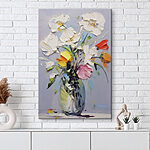 Tableaux Peinture de fleurs dans un vase