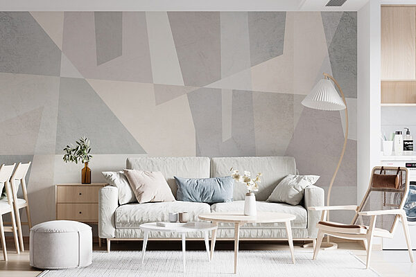 Fond blanc et gris Papier peint Fond blanc et gris